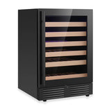 24-Inch Under-Counter Single Zone Wine Cooler with Low-E Glass Door