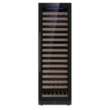 Upright Single Zone Large Wine Cooler With Low-E Glass Door