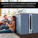 Koolatron 7 Bottle Slim Built-In Wine Cooler