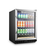 Lanbo 110 Cans 6 Bottles Beverage Cooler