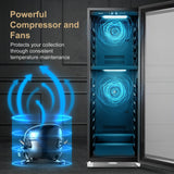 Lanbopro 153 Bottle Dual Zone Wine Cooler