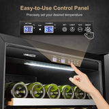 Lanbopro 164 Bottle Single Zone Wine Cooler