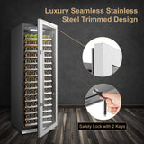 Lanbopro 164 Bottle Single Zone Wine Cooler