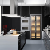 Lanbopro 255 Bottle Dual Door Wine Cooler