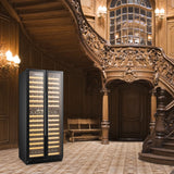 Lanbopro 255 Bottle Dual Door Wine Cooler