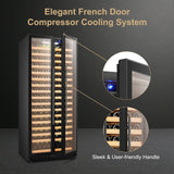 Lanbopro 257 Bottle Single Zone Wine Cooler