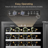 Lanbopro 44 bottle Dual Zone Wine Cooler