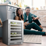 Lanbopro 44 bottle Dual Zone Wine Cooler