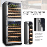 Lanbo 130 Bottle Dual Door Wine Cooler