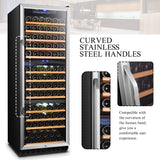 Lanbo 143 Bottle Triple Zone Wine Cooler