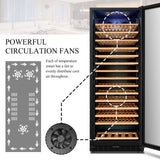 Lanbo 143 Bottle Single Zone Wine Cooler