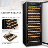 Lanbo 143 Bottle Single Zone Wine Cooler