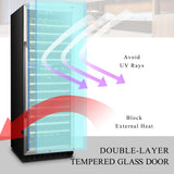 Lanbo 154 Bottle Dual Zone Wine Cooler