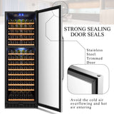 Lanbo 154 Bottle Dual Zone Wine Cooler