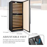 Lanbo 287 Bottle Dual Zone Wine Cooler