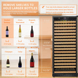 Lanbo 289 Bottle Single Zone Wine Cooler