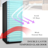 Lanbo 289 Bottle Single Zone Wine Cooler