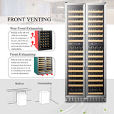 Lanbo Luxury 255 Bottles Dual Door Wine Cooler