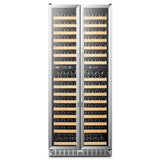 Lanbo Luxury 255 Bottles Dual Door Wine Cooler