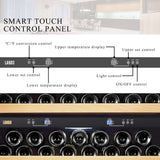 Lanbo Luxury 255 Bottles Dual Door Wine Cooler