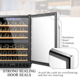 Lanbo 44 Bottle Dual Zone Wine Cooler