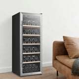 Lanbo 20 Inch 69 Bottle Freestanding Wine Cooler