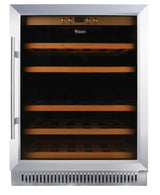 Vinovero 23" Single Zone Wine Cooler with 51 Bottle Capacity and Stainless Steel Door