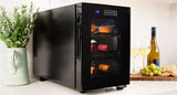 Koolatron 6 Bottle Black Wine Cooler