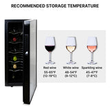 Kenmore 12 Bottle Wine Cooler Freestanding Wine Fridge