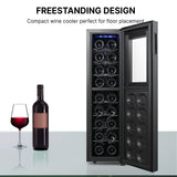 Koolatron 18 Bottle Slim Dual Zone Wine Cooler
