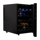 Koolatron 20 Bottle Black Wine Cooler