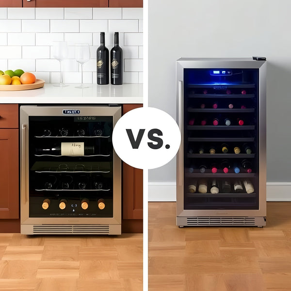 Undercounter vs. Freestanding wine coolers: Pros & Cons