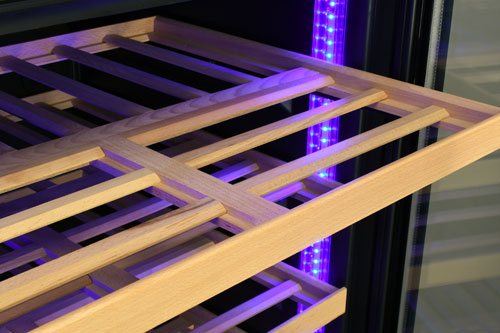 Vibration free under counter wine fridge