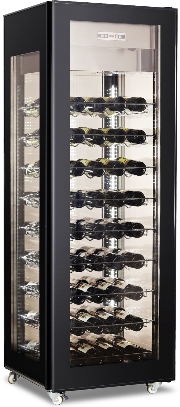 26" Single Zone Wine Cooler with 81 Bottle capacity