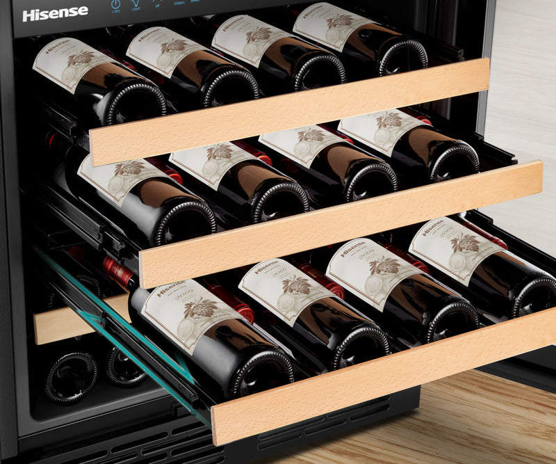 46-Bottle Dual Zone Wine Cellar – Stylish and Efficient Wine Storage Solution