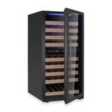 24-Inch Under-Counter Dual Zone Wine Cooler with Low-E Glass Door