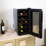 Koolatron 10 Bottle Black Wine Cooler