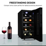 Koolatron 10 Bottle Black Wine Cooler