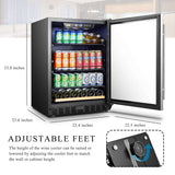 Lanbo 110 Cans 6 Bottles Beverage Cooler