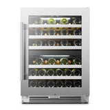 Lanbopro 44 bottle Dual Zone Wine Cooler