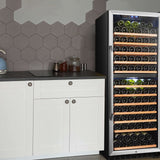 Lanbo 141 Bottle Dual Zone Wine Cooler