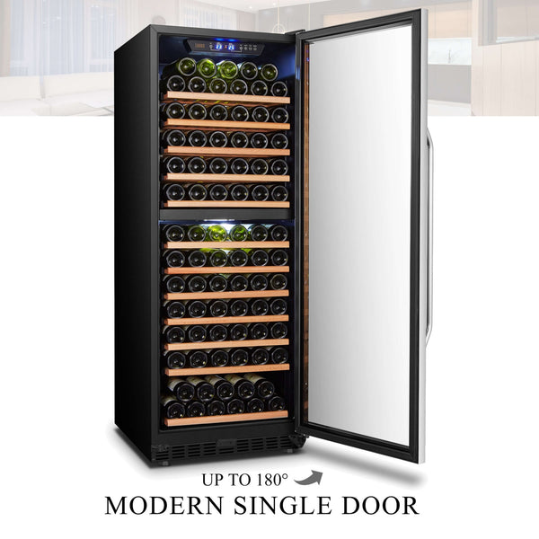 Lanbo 141 Bottle Dual Zone Wine Cooler