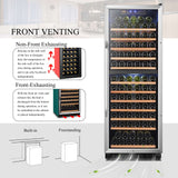 Lanbo 141 Bottle Dual Zone Wine Cooler