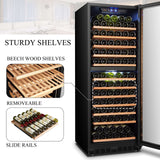 Lanbo 141 Bottle Dual Zone Wine Cooler
