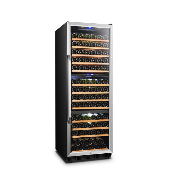 Lanbo 143 Bottle Triple Zone Wine Cooler