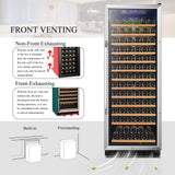 Lanbo 143 Bottle Single Zone Wine Cooler