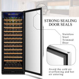 Lanbo 143 Bottle Single Zone Wine Cooler