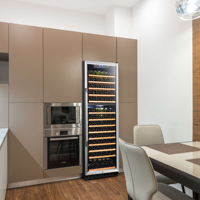 Lanbo 154 Bottle Dual Zone Wine Cooler