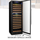 Lanbo 154 Bottle Dual Zone Wine Cooler