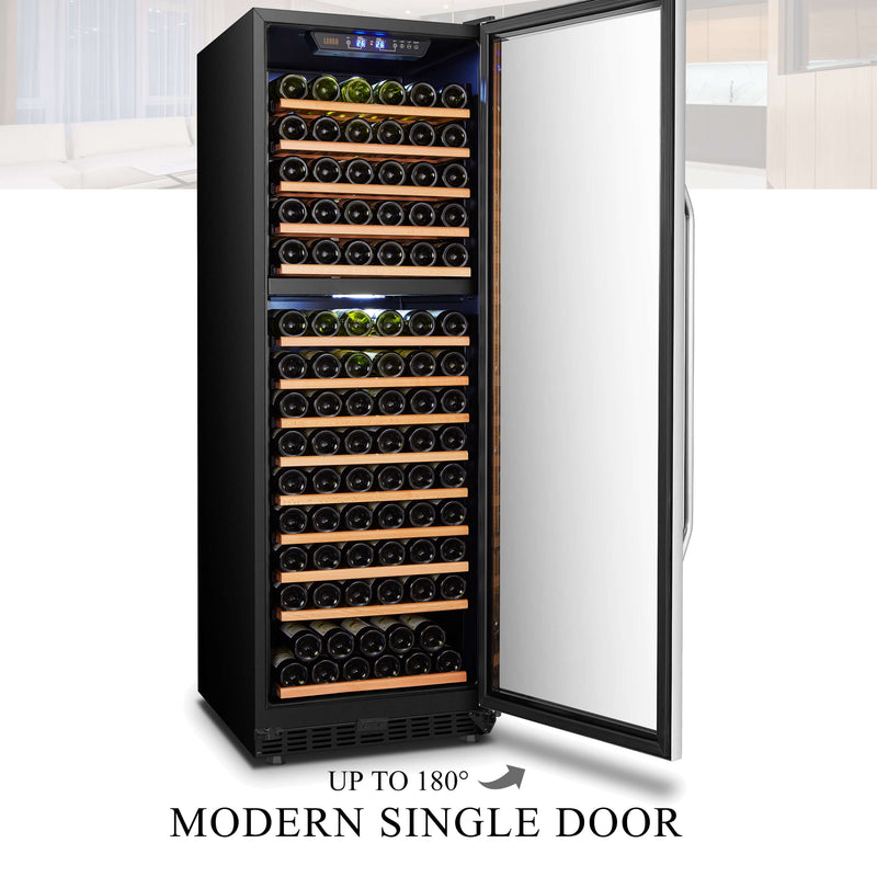 Lanbo 154 Bottle Dual Zone Wine Cooler